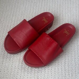 beek Women's Bold Red Sandals